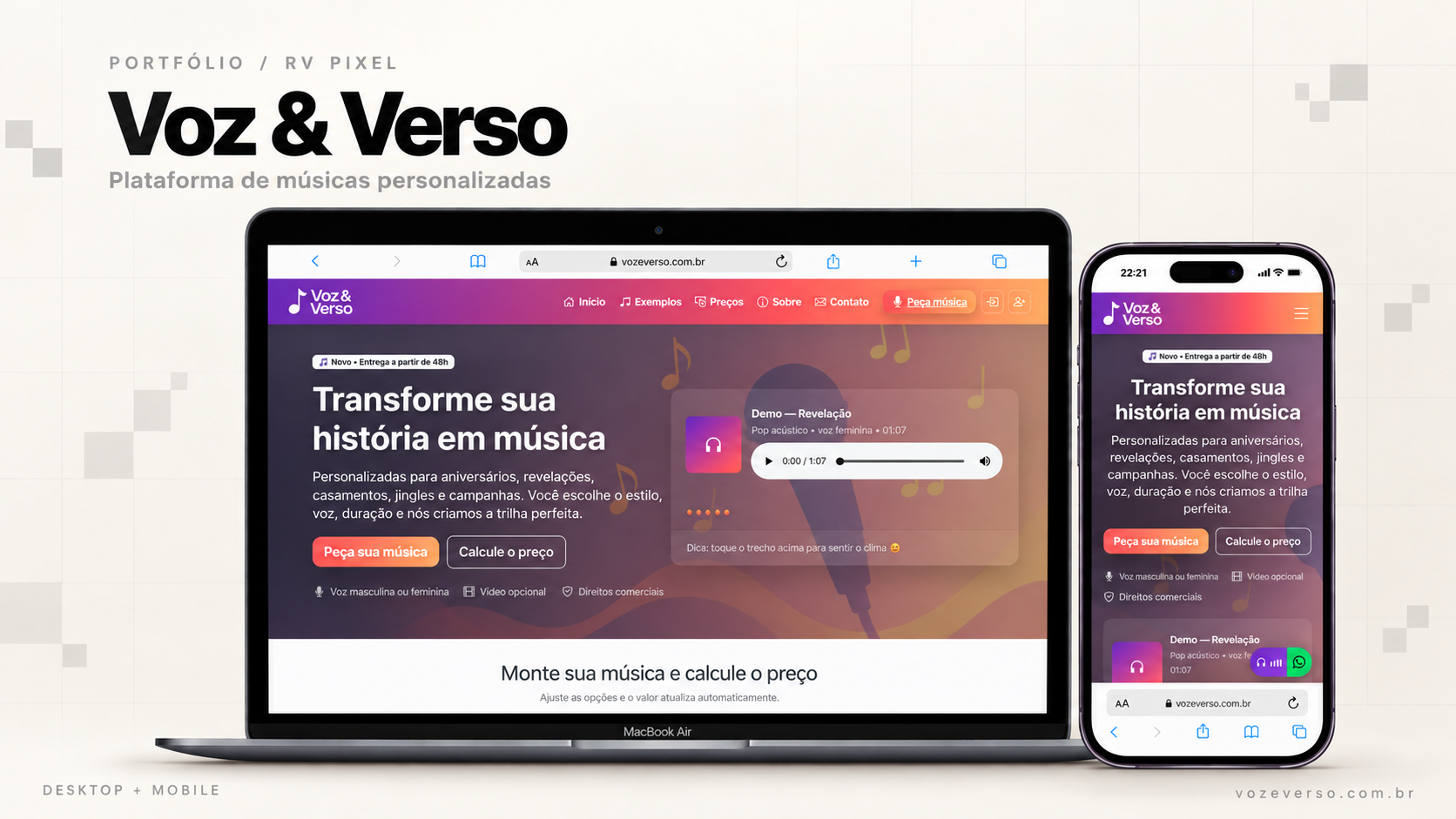 Plataforma Web Personalizada | E-commerce de Serviços Digitais